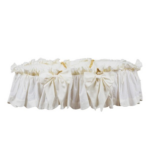 Moses Basket Scallop Dot