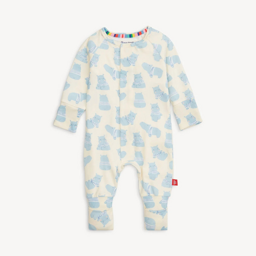 Switch from coverall to footie in a flash—our modal Convertible Coverall is designed for ultimate convenience with magnetic closures that makes diaper changes and dressing easier. It features foldover, extendable cuffs for hands and feet, to adjust for added coziness indoors or outside when you can’t find those little socks at the bottom of your diaper bag. Made from sustainable modal fabric, it’s soft, stretchy, and breathable for all-season comfort.

TENCEL™ modal is bio-based, ethically sourced, biodegra
