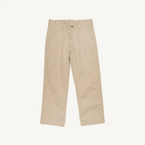 Classic and charming, our Prep School Pants in Keeneland Khaki with Nantucket Navy Stork are preppy perfection! Pair them with his favorite Dean's List Dress Shirt for a classic look!

Belt loops
2 front pockets
2 back pockets
Zipper and button front closure
Embroidered stork above right pocket

Call us or email us to order: shopcottontailsnc@gmail.com