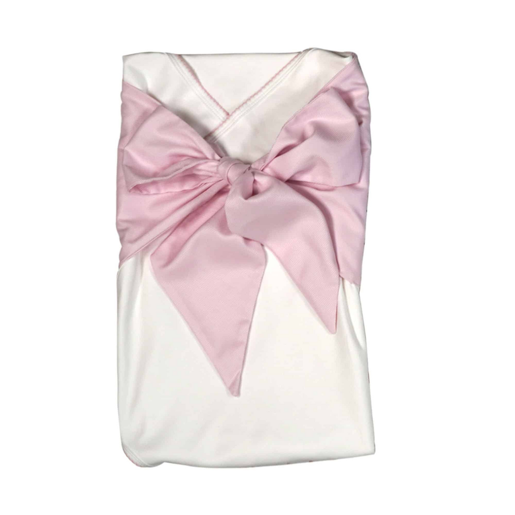 You’ll never want to wrap your bundle of joy in anything else after you see how comfortable they are in this Pima cotton Swaddle Wrap from Marcela Gifts. It’s made of 100% Peruvian Pima cotton, for the softest touch possible. Add a monogram to the sash to add a sweet personalized touch. 